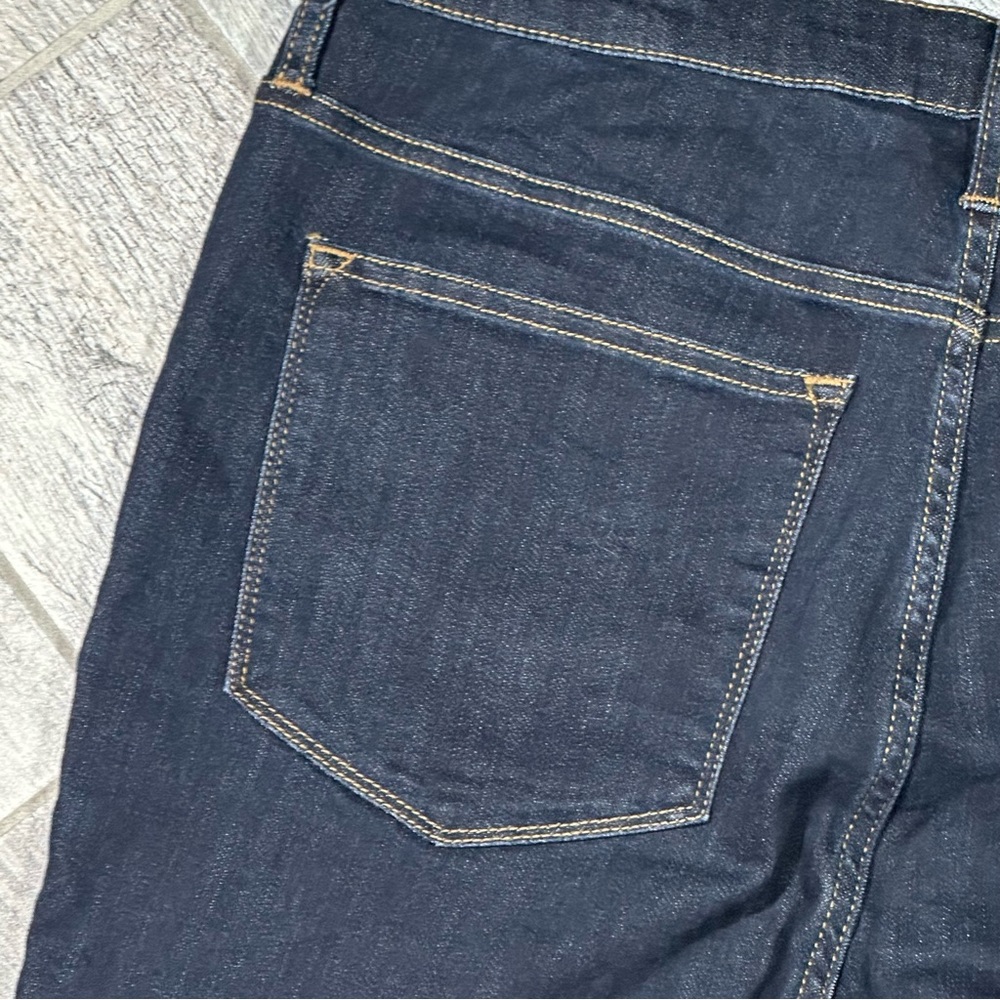 NWT J. CREW 10” High Rise Skinny Dark Wash Signature Stretch 32 Petite - Picture 9 of 12